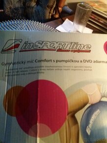 Insportline Gymball 65cm, nový, +CD - 3