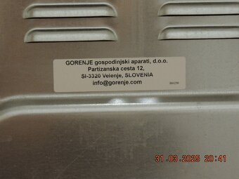 Elektrický sporák Gorenje. - 3