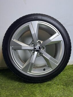 Alu kola 5x100 R17 s pneu (aus) - 3