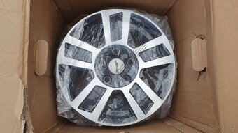 2x Zesílené Alu Disky Vlek Karavan Podvalník 5x112 R14 Autec - 3