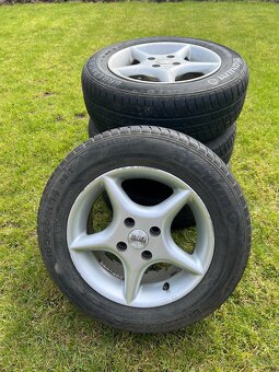 ALU kola s letními pneumatikami 185/65 R 14 - 3