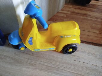 Detska odrazedla motorky kus 100kč - 3