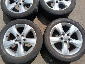 Astra J / Zafira C - alu 7x17 et44 + letní 225/50/17 - 3
