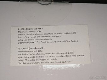 Laica Kojenecká váha PS3001 - 3