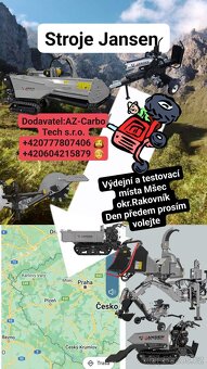 Minibagr Jansen MB-360° benzínový kráčející bagr - 3