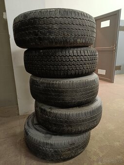 ALU kola 6x139,7 s pneu 265/70r15 - 3