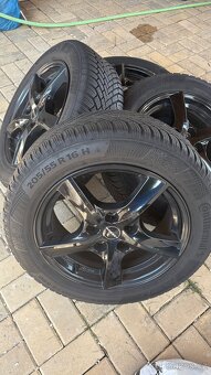 Zimní kompletní kola 16” pneu Continental, disky Borbet - 3