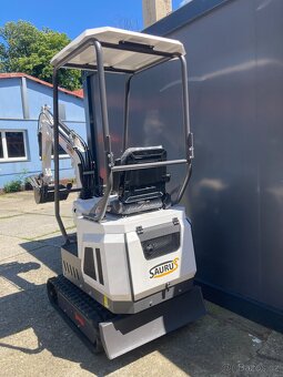 Minibagr Saurus 11, diesel - 3