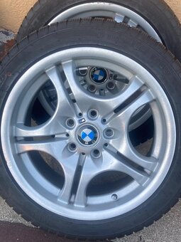 BMW M – originální dvourozměrná kola, ALU 17” + zimní pneu - 3
