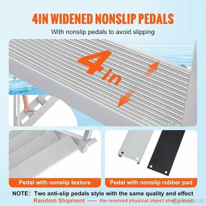 Hliníkové dokovací schůdky, 6 stupňů - 3