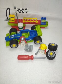 Lego duplo 6143 TOOLO závodní tým, šroubovací formule - 3