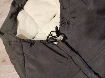 Zimní fusak Gesslein do kočárku, super stav - 3