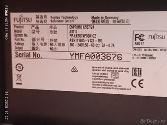 Plně funkční ALL IN ONE( počítač s moninorem v jednom) FUJIT - 3