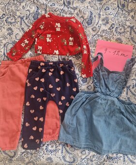 Balík oblečení pro holčičku do 1 roku - 3