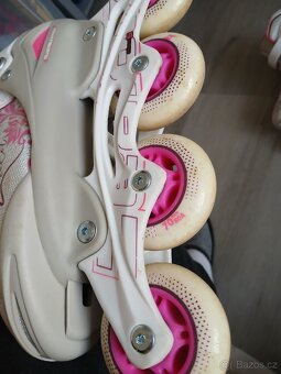Dívčí in-line brusle vel. 33-36 - 3