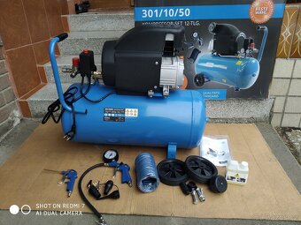 Prodám olejový Kompresor Güde - 50 LITRŮ- 10 BARŮ. - 3