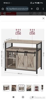 Kuchyňská skříňka Vasagle - 3