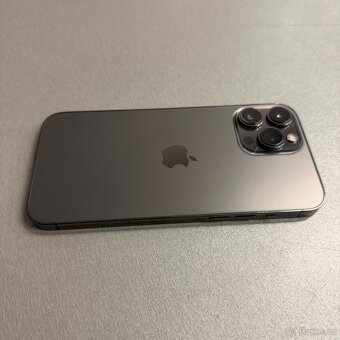 iPhone 13 Pro Max 128GB graphite, pěkný stav, rok záruka - 3