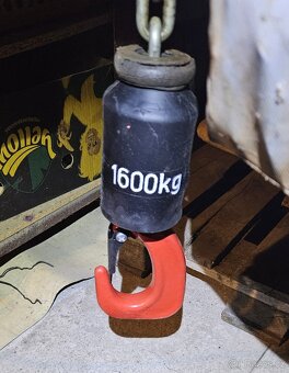 Kladkostroj Hadef na 1600kg - 3