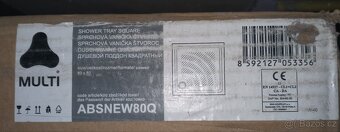 Sprchová vanička 80 x 80 cm se sifonem - 3