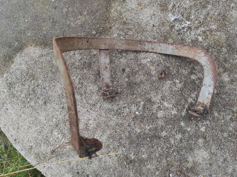 historický cykloblatník  a rám historické cyklosedacky - 3