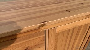 Ikea Hemnes velká komoda - příborník, dřevo masiv - 3