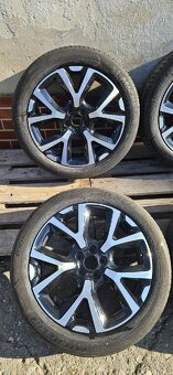 Alu kola r19 5x108 Citroen C5 aircross, letní 205/55 - 3