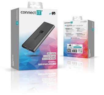 WD Black SN750 NVMe SSD 1TB + externí SSD box Connect - 3