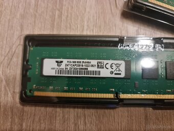 Paměti do PC DDR3 8GB 1600Mhz zelené nové - 3