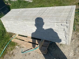 Betonový plot, oboustraný vzor - 3