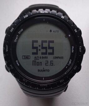 Prodám hodinky Suunto Core All Black - 3