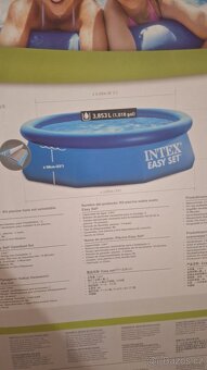 Bazén INTEX 3,05 x 0,76m + kartušová filtrace - 3