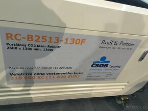Portálový CO2 LASER ReliCUT - 3