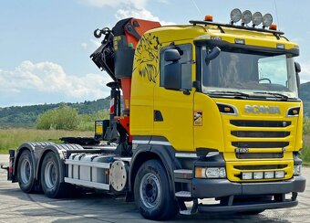 Scania R 620 - 6x4 - Tahač + HR-PALFINGER PK 42002-SHD - 3