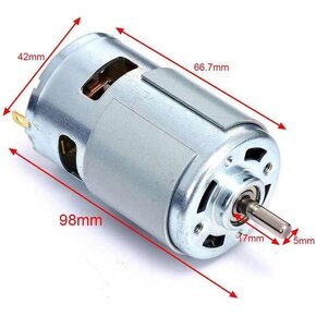 Náhradní motor 775DC 12-24V - 3