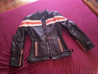 dámská motorkářská bunda na motorku, velikost 36, S - 3