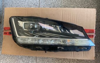 Pravé Led Full Světlo Škoda Fabia III 6V1941016F - 3