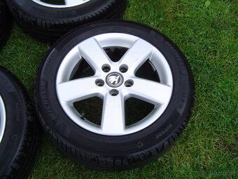 4X LETNÍ HLINÍKOVÁ KOLA ŠKODA OCTAVIA III,II 205/55 R16..TOP - 3