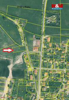 Prodej pozemku 1637 m2 k rekreaci a odpočinku, Vráž u Písku - 3