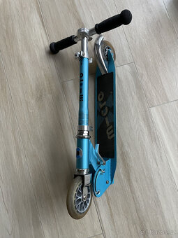 Koloběžka Micro Light (modrá) - skládací - 3