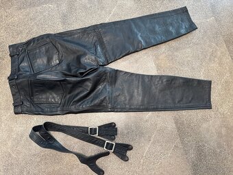 Dámské kožené kalhoty HIGHWAY - 3
