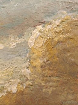 Obraz V.Odložilík, Šumava, olej 63x84 - 3