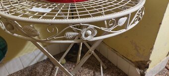 Venkovní kovový stůl - 3