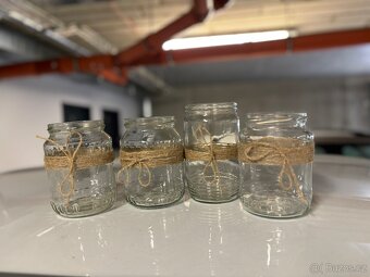 Svatba - Svatební sklenice na svíčky - 3