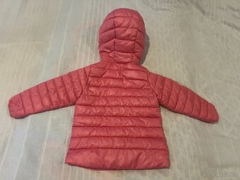 Růžová prošívaná přechodová bunda vel. 98-104/3-4 roky - 3