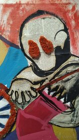 Velkoformátový obraz na plátně Písečný červ - 3