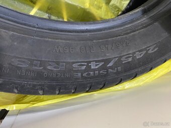 4x Letní pneu 245/45/r18 - 3