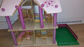 Domeček pro panenky dřevěný - 3