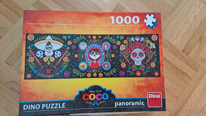 DINO Panoramatické puzzle Coco:Nezapomeň 1000 Administrace - 3