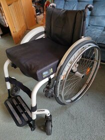 Invalidni vozik skládací aktiv XENON vč.  Anti dkb podsedaku - 3